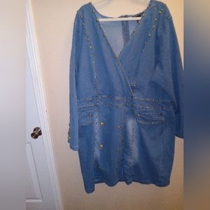 Denim dress